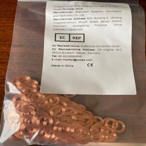 직경 15mm  13.56MHz ISO14443A NFC 안테나 (213  216  215 코일