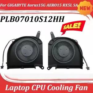 GIGABYTE Aorus15G AERO15 RX5L SA 팬 AERO17 RP77 RP75W PLB07010S12HH 12V 0.5A용 노트북 CPU GPU 냉각