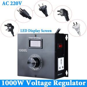 10000W 휴대용 가정용 소형 가변 전압 AC 220V 컨트롤러 속도 온도 조명 조정 가능 레귤레이터 Dimme