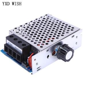 고출력 SCR 전압 조정기 속도 컨트롤러  온도 제어 스위치  조광기 조절기  냉각 팬  AC 110V  220V  10000
