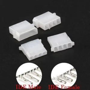 10PCS ATXEPS Molex 5.08mm 4핀 남성여성 전원 커넥터 하우징  컴퓨터 ATX EPS 전원용 터미널