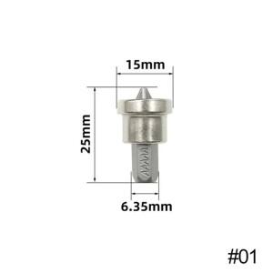 PH2 마그네틱 포지셔닝 건식 벽체 스크루 드라이버 팁 비트 25/50mm 석고 보드 나사 배치 헤드 드릴링 위치