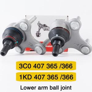 볼조인트 힌지  파사트 CC B7 골프 MK5 MK6 MK7 티구안 스코다호환 로어 암 헤드  1K0407365C