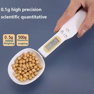 LCD 디지털 주방 규모 전자 요리 음식 무게 측정 숟가락 500g 0.1g 커피 차 설탕 도구