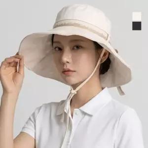 보스케 여성 골프 레터링 리본 버킷햇 벙거지 모자 LB2606251101