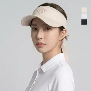 보스케 여성 골프 볼마커 리본 썬캡 썬바이저 모자 LB260625199