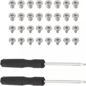 AS Axis Spindleon 32Pcs M2 2280 SSD 장착 나사 키트(NVMe와 호환되는 드라이버 포함)