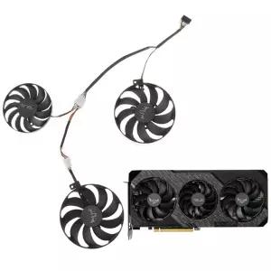 그래픽 비디오 카드 냉각 팬 Asus Radeon RX 5700 XT 8GB TUF X3 EVO OC RX 5600 XT RX5700 교체