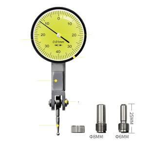 0-0.8mm 0.01mm 정밀 방수 레버 표시기 디스플레이 아날로그 충격 방지 다이얼 미터 눈금자 게이지  파인더
