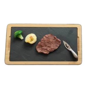 가정용 스테이크 36X24 플레이트 토마호크 그릇 식기 레스토랑 돌 접시 스톤 식당용