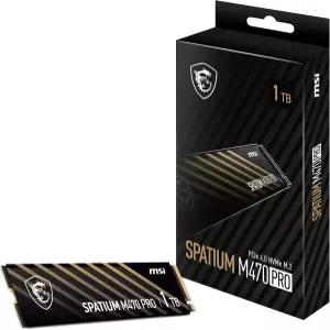 MSI SSD SPATIUM M470 PCIE 40 NVME M2 TB R6000 W4500