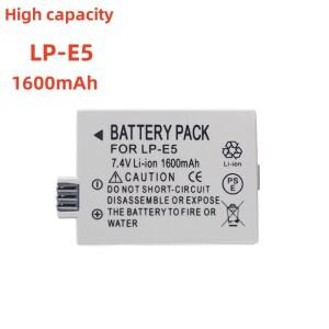 canon호환 450D 1000D KISS X2 X3 F Rebel XS T1i 카메라 배터리 용 1600mAh LP-E5 LP E5 OR 충전기