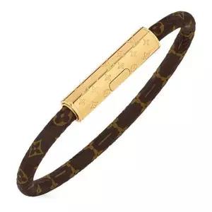 [LOUIS VUITTON][명품] 루이비통 컨피덴셜 브레이슬릿 모노그램 캔버스 골드 17 M8274F