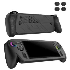 ROG Xbox Allie X 2025 7인치 실리콘 그립 케이스 충격 방지 논슬립 보호 커버 킥스탠드 긁힘 드롭 게임