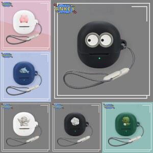 SoundPEATS Air5 Lite 실리콘 이어 버드 용 케이스 Air5 귀여운 상어 소프트 보호 헤드폰 커버 헤드셋 스킨 (로프 포함)