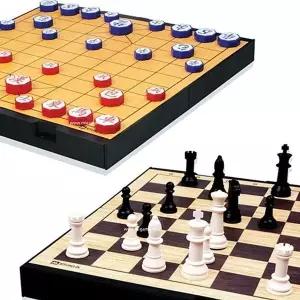 [하프클럽/알티피아]체스장기 오목 자석놀이 체스 보드게임 285mm 290mm