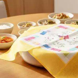 조각보 밥상덮개 인테리어 보자기 테이블 커버 밥상 상보 교자