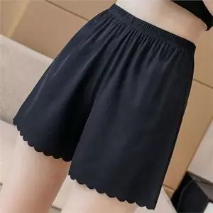 [하프클럽/]데일리 여성 쿨링 속바지 레이스 냉감 속바지 스판 이너웨어 여