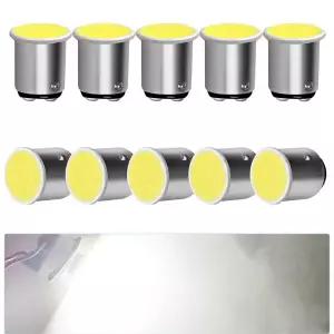 2102050pcs COB LED 소형 전구 1156 BA5S P21W 1157 BAY15D P215W 자동차 회전 신호 브레이크 역방향 정지