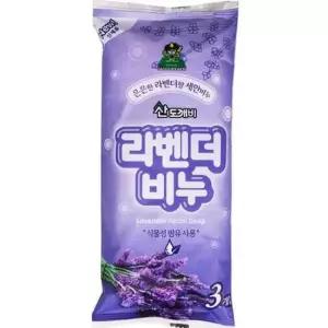 빨래비누 산도깨비라벤더비누(3개입)_화장비누