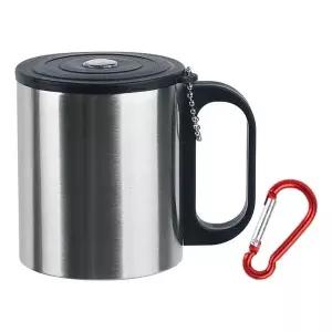 [하프클럽/알티피아]디디샵 이중 스텐 나침반 등산 컵 200ml