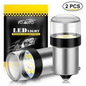 2pcs 자동차 Led P21W 1156 BA15S 1157 BAY15D P215W 방향 지시등 전구 R5W R10W 자동 역방향 램프 12V 600