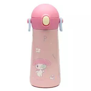 마이멜로디 원터치 어깨끈 스텐 얼음 물통 초등여아 여중생 친구선물
