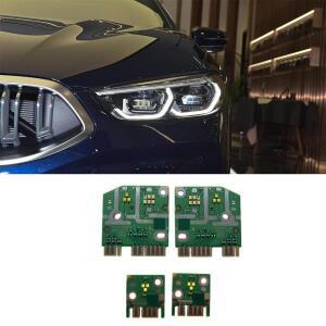 BMW G14 G15 G16 M8 F91 F92 840i LED 헤드라이트 엔젤아이용 새 화이트 주간 주행등 DRL 보드 63119498648