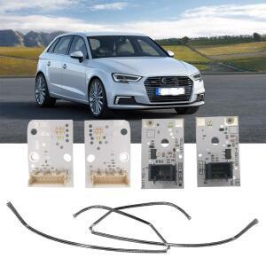비매트릭스 LED 헤드라이트 DRL 수리 Audi A3 S3 2017-19 주간 러닝 가이드 튜브 화이트 보드 B011782-A 8V