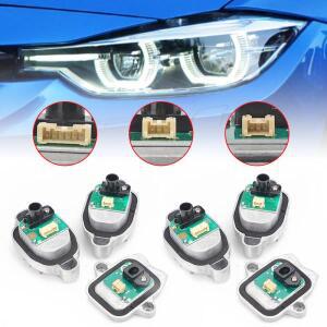 63117419610 LED 헤드라이트 엔젤 아이 화이트 DRL 주간 러닝 BMW 3 시리즈 F30 F31 F35 LCI 2014-2018