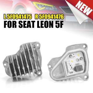 시트 레온 MK3 5F 쿠프라 2013 주간 주행등 5F0941475 헤드라이트 LED DRL 보드 컨트롤 모듈