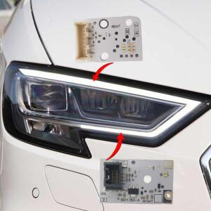 아우디 A3 S3 주간 주행 등 LED 헤드라이트 DRL 백색 광원 보드 B의 리뉴얼 기능 011783 -A B -8V 0998474