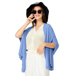 VENVSBEE UPF 50 SHAWL WRAPS FOR WOMEN SOFT SILKY COOLING UV PROTECTION BEACH SWIM COVER UP TRAVEL SCARF 69X32IN 06 PROVENCE