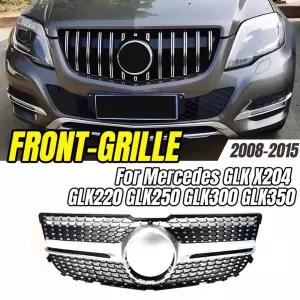 GLK X204 220 250 300 350 08-15 크롬 실버 GTR 스타일 프론트 레