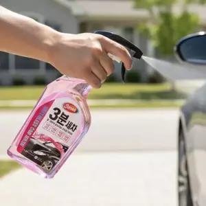 [셀러허브]438762 3분세차 물없이 간편 세차액 650ml (S45728608)