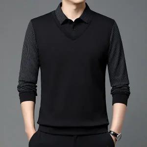남자 셔츠 비즈니스 스프 중년남성 티셔츠