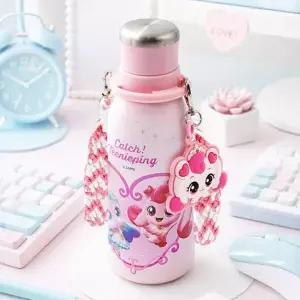 캐치티니핑 키링 스트랩 텀블러세트 500ml-핑크