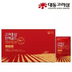 고려홍삼진액 80mlx30 (쇼핑백동봉) 골드(6년근) 대동고려삼