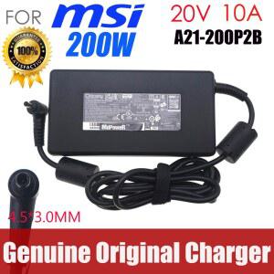 MSI Stealth 14 Studio MS-14K 게임용 노트북 용 정품 OEM Chicony 20V 10A 200W A21-200P2B A200A022P 노트북 AC 어댑터 충전기