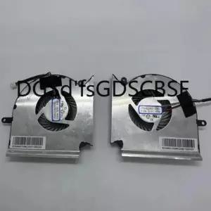 MSI GL63 GE63 GP63 GV63 GL73 GP73 GE73VR MS-16P1 MS-16P7 N417 N384용 교체 CPU GPU 냉각 팬 세트