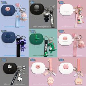 SoundPEATS POP 클립 실리콘 케이스 이어 버드 녹색 공룡 SoundPEATS UU 소프트 보호 헤드폰 커버 헤드셋 스킨 (가방 포함)
