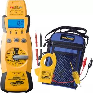 필드피스 HS33 HVAC/R용 확장 가능한 수동 레인징 스틱 멀티미터 - 400A 클램프 온도가 1000°F인 비접촉