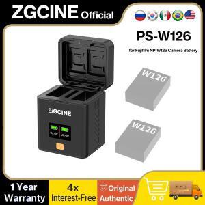 ZGCINE NP-W126/W126S 듀얼 충전 케이스 보관함 (후지필름 X-T30II X-T50 X-S10 X100V X-T200 X-T3 X-E4 X-