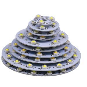 높은 전력을 가진 LED PCB platine 방열판 3w 5w 7w 9w 12w 18w led 천장 조명 다운라이트용 알루미늄 플레