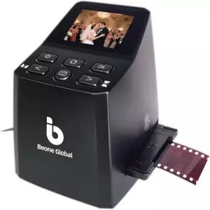BEONEGLOBAL 클리어스캔 미니 필름 스캐너 16MP 슬라이드 및 35mm/135/126 디지털 사진으로 변환 사용하기