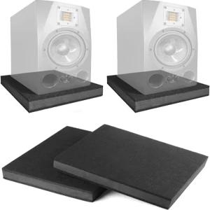 5인치 - 8인치 스튜디오 모니터 스피커 소음 차단 패드 3레이어 어쿠스틱 스탠드 라이저 폼 서브우퍼