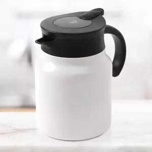 [셀러허브]보온보냉주전자 티웨어 온도표시 보온주전자(900ml) (화이트)보냉포트 보냉보온 (S45792297)