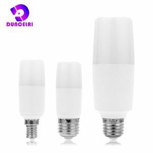 깜박임 없음 5W 10W 20W LED 원통형 옥수수 전구 E27 E14 AC220V 램프 홈 장식 샹들리에 촛불