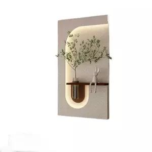 led 화분 액자 커피 인테리어 선물 토끼 60x105cm 거실 집들이 카페