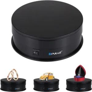 PULUZ 360도 사진 회전식 디스플레이 스탠드 5.7인치 15cm 직경 비디오 촬영 소품 보석 최대 하중 33Lb
